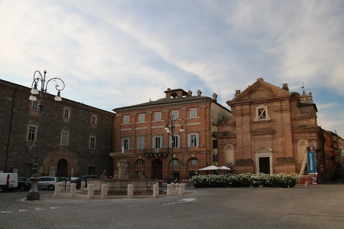 Piazza Enrico Mattei a Matelica
